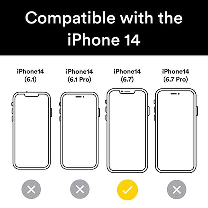 BodyGuardz Pure 3 Privacy Screen Protector for iPhone 17E / 16E / 14, 2-Way Privacy Technology With Maximum Strength 9H Anti-Spy Tempered Glass, Easy Installation, Perfect Touch Sensitivity