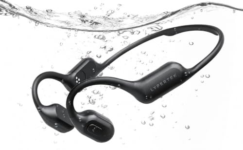 LYPERTEK SoundFree S30 Bone Conduction Headphones, Swimming Headphones - color: SOUNDFREE S30-Black