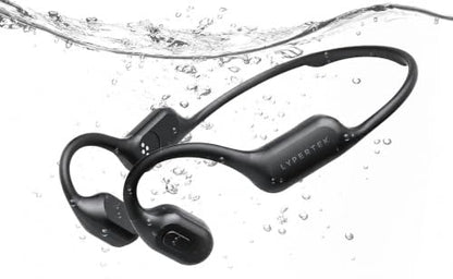 LYPERTEK SoundFree S30 Bone Conduction Headphones, Swimming Headphones - color: SOUNDFREE S30-Black