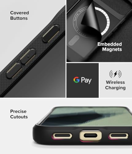 Ringke for Google Pixel 11 Pro Case [Onyx Magnetic Black] - color: Magnetic Black, size: Pixel 11 Pro