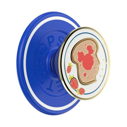 PopSockets Phone Grip for MagSafe, Magnetic Holder- Mickey Toast - color: Mickey Toast, style: MagSafe