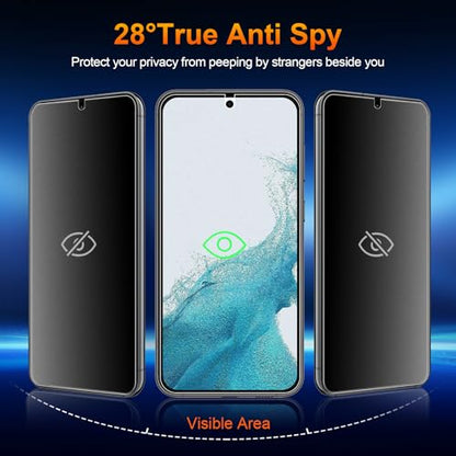 2 Pack for Samsung Galaxy S22 Plus Anti-Glare Matte Privacy Screen Protector 6.6 inch, Smooth and Responsive Touch Flexible EPU Film, [Support Fingerprint Unlock] [Self-Healing] [Not Glass] - size: Samsung Galaxy S22 Plus