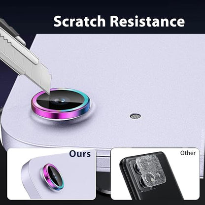 Zeking 2 Set for iPad 11 A16 2025 Camera Lens Protector - color: Color