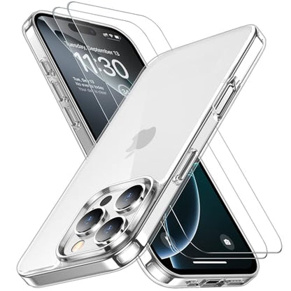 SPIDERCASE for iPhone 16 Pro Max Case, [Military-Grade Drop Tested] Slim Case Clear - color: Clear, size: iPhone 16 Pro Max