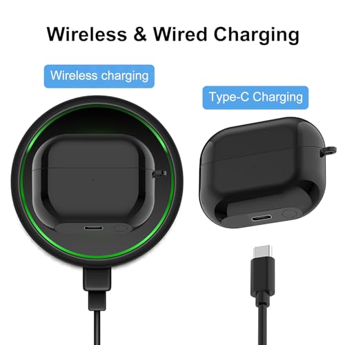 Charging Case for Samsung Galaxy Buds 3 Pro Wired Charging, Replacement Charger Case with USB-C Cable (Earbuds Not Included)