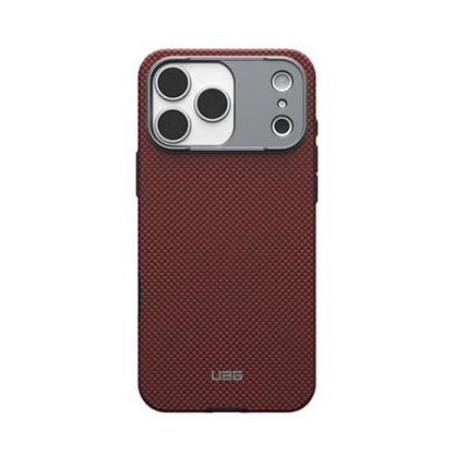 URBAN ARMOR GEAR UAG Designed for iPhone 17 Pro Max Case Fibr Armr - Compatible with MagSafe Military Grade Protective Cover, Solar Flare/Charcoal - color: Fibr Armr - Solar Flare/Charcoal