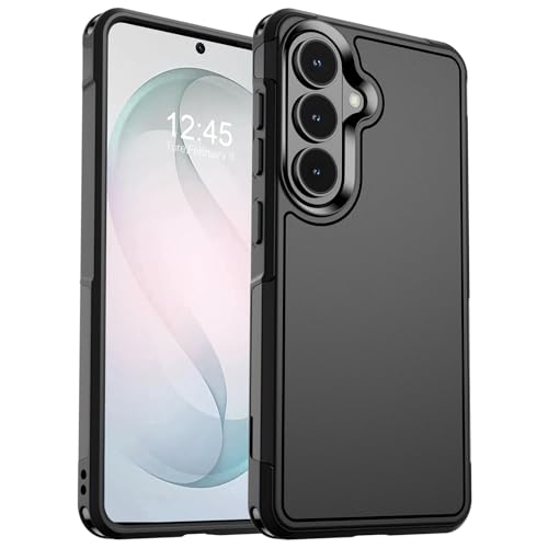 zapica Designed for Samsung Galaxy S26 Plus Case, Black | Military Grade Drop Protection, Dual Layer Structure Design, Heavy Duty Shockproof Non-Slip Phone Cover - color: Black, size: Samsung Galaxy S26 Plus 6.7''