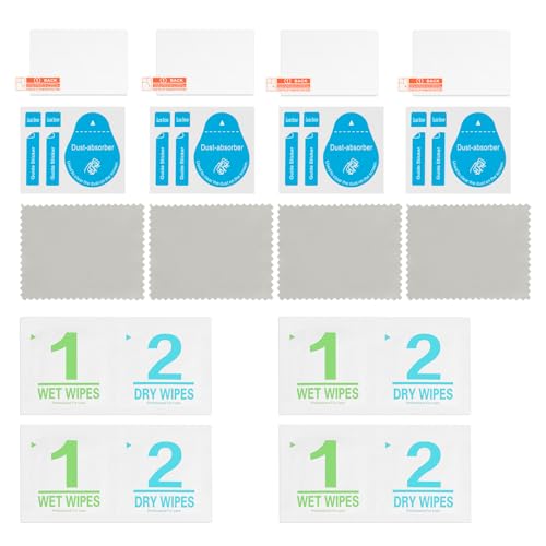 SMALLRIG Screen Protector for Sony Alpha 7CR / Alpha 7C II/Alpha 6700 / ZV-E1 / Alpha 7 IV, 0.4mm Ultra-Thin Tempered Glass (4-Pack) - 3750B