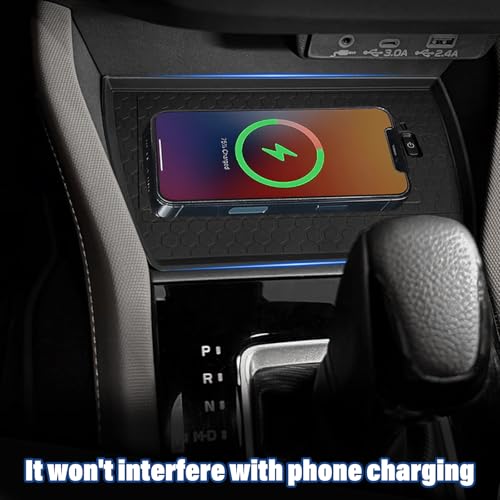 Wireless Charging Protective Mat Compatible with 2025 Subaru Forester