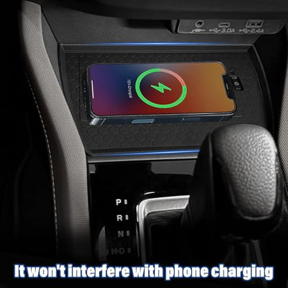 Wireless Charging Protective Mat Compatible with 2025 Subaru Forester