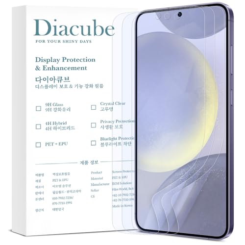 3-Pack Anti-Blue Light Matte Screen Protector For Samsung Galaxy S25 Plus/S24 Plus [Support Fingerprint Unlock] Anti-Glare, Anti-Fingerprint [Eye Protection] Bubble-Free Installation with Alignment Jig - size: Galaxy S25 Plus/S24 Plus