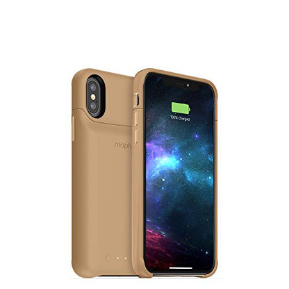 Mophie Juice Pack Access - Ultra-Slim Wireless Battery Case - Made for Apple iPhone Xs/iPhone X (2,000mAh) - Gold (401002829) - color: Gold