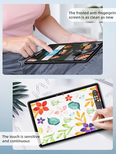 2 Pack Paperfeel Screen Protector for Samsung galaxy Tab S9 FE 5g (10.9 inch)/galaxy Tab S9 (11 inch),Matte PET Film for galaxy Tab S8/ S7 (11 inch), Anti-glare,Write and Draw Like on Paper - size: S9 FE [10.9 inch]/S9 [11 inch]