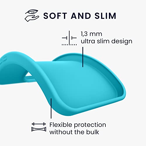 kwmobile Case Compatible with Samsung Galaxy A13 4G Case - Soft Slim Protective TPU Silicone Cover - Cool Glacier - color: Cool Glacier, size: Galaxy A13 4G
