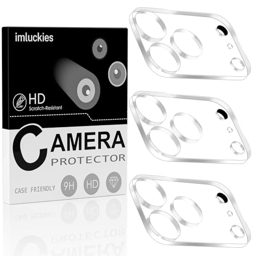imluckies 3 Pack for iPhone 17 Max 6.9" Camera Lens Protector, HD Clear Tempered Glass Camera Accessories, 9H Hardness Anti-Scratch Screen Cover, Case Friendly[Not Affect Night Shots] - size: 17 Max-Clear