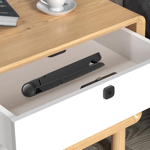 Tablet Stand Holder, Adjustable, Portable, Foldable, Light-Weight, Compatible with 7 to 10.2 Inches Most Tablets, Kindle Fire and Smart Phones - color: black
