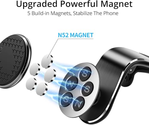 Kinizuxi Magnetic Car Vent Phone Mount, Strong Magnet Car Holder