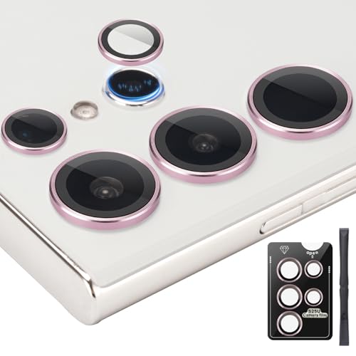Camera Lens Protector for Samsung Galaxy S25 Ultra, Pink - color: Pink