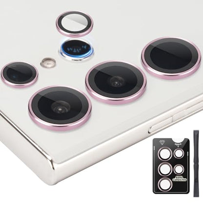 Camera Lens Protector for Samsung Galaxy S25 Ultra, Pink - color: Pink