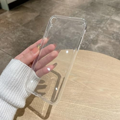 Clear Case for iPhone XR case.Soft Phone Cover Slim Light Full Protection Shockproof(Clear, for iPhoneXR) - size: For iPhoneXR