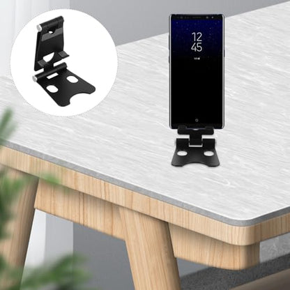 Happyyami Portable Phone Holder Foldable Aluminum Alloy Stand for Tablet