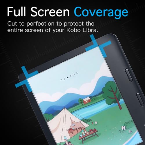 MoKo 3 Pack Anti-Glare Screen Protector for 7 inch Kobo Libra Colour 2024 - size: 3 Pack
