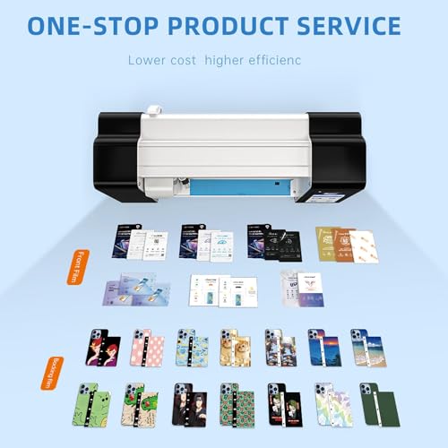 Intelligent Film Cutting Machine for Hydrogel TPU Screen Protectors for Front of The Cellphone,Mobile Phone Screen Protector Machine Cutting,for Smartphones,Watches and Tablets Edge