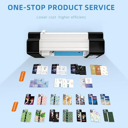 Intelligent Film Cutting Machine for Hydrogel TPU Screen Protectors for Front of The Cellphone,Mobile Phone Screen Protector Machine Cutting,for Smartphones,Watches and Tablets Edge