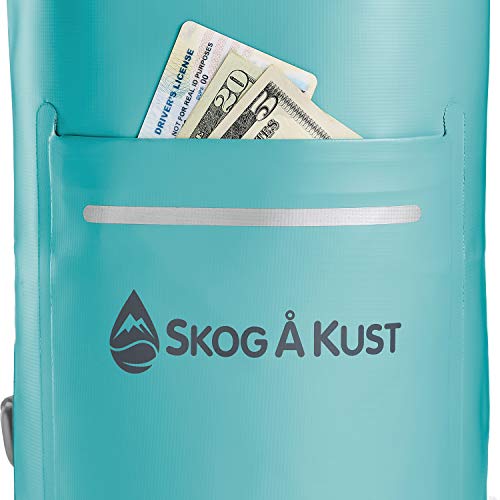 Skog Å Kust DrySak Roll Top Waterproof Bag, 5, 10 & 20 Liter - color: Mint, size: 5 Liter