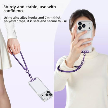 Phone Wrist Strap Lanyard Hand Wristlet with 360° Rotating Clip Stainless Steel Tether Buckle Finger Grip Strong Durable Anti-Tangle Universal for iPhone 17 Pro Camera Keychain Travel Beige - color: Beige