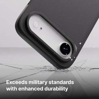 RhinoShield Phone Case for iPhone 17 | SolidX with Impact Screen Protector PRO - Reinforced Shock-Absorbing Protection with Military Grade Drop Protection - Seaweed Green