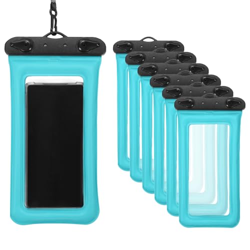 PATIKIL 3Pcs Waterproof Phone Pouch Floating No Sink Universal Cellphone Dry Bag Waterproof Phone Case for Kayaking Beach Swimming Hiking, Pink Blue - color: Pink