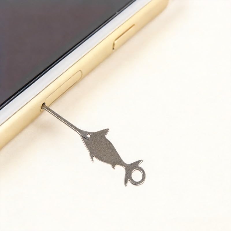 Universal SIM Card Ejector Pin, Metal Removal Tool for Smartphones