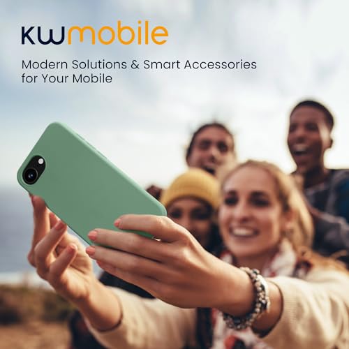 kwmobile Case Compatible with Apple iPhone 17e / iPhone 16e Case - Slim Protective TPU Silicone Phone Cover - Pottery Green - color: Pottery Green, size: iPhone 17e / iPhone 16e