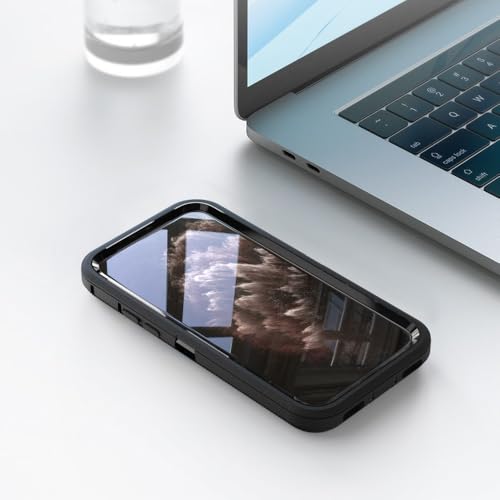 Case for iPhone 11 Pro, Heavy-Duty Tough Rugged Shockproof Drop Protective Cover Phone Cases, Black - color: Black+Black, size: iPhone 11 Pro