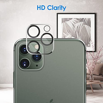 JETech Camera Lens Protector for iPhone 11 Pro Max/11 Pro, 3-Pack - size: iPhone 11 Pro/11 Pro Max