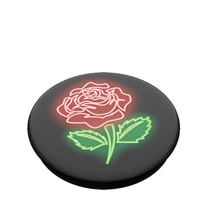 PopSockets Phone Grip with Expanding Kickstand, Adhesive Grip - Neon Rose - color: Neon Rose