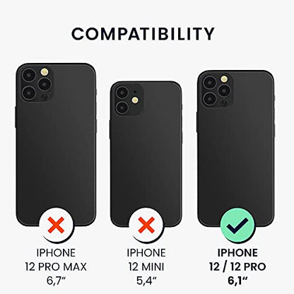 kwmobile Case Compatible with Apple iPhone 12 / iPhone 12 Pro Case - TPU Silicone Phone Cover with Soft Finish - Dusty Pink - color: dusty pink, size: iPhone 12 / iPhone 12 Pro