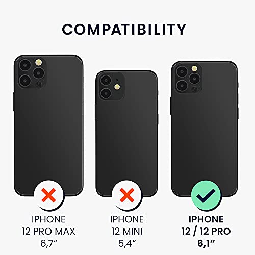 kwmobile Case Compatible with Apple iPhone 12 / iPhone 12 Pro Case - TPU Silicone Phone Cover with Soft Finish - Lime Green - color: lime green, size: iPhone 12 / iPhone 12 Pro