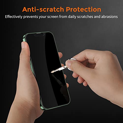 UNBREAKcable 3-Pack Screen Protector for iPhone 13 Pro Max/iPhone 14 Plus | Shatterproof Tempered Glass, Easy Installation, 9H Hardness, 99.99% HD Clear, Bubble-Free, Anti-Fingerprint, Case Friendly - size: iPhone 13 Pro Max/14 Plus