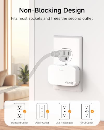 Flat USB Wall Plug, 4 Ports Foldable Charger Block (2 USB-C) - size: PD17W (2A+2C)