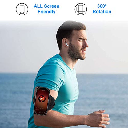 50 Pack Cell Phone Holder Armband - Reflective & Adjustable Wristband Strap Arm Bands Case Compatible with iPhone 16 15 14 13 12 Mini Pro Max Plus Samsung Galaxy Pixel for Workout Exercise Sports - color: 50 Pack Black