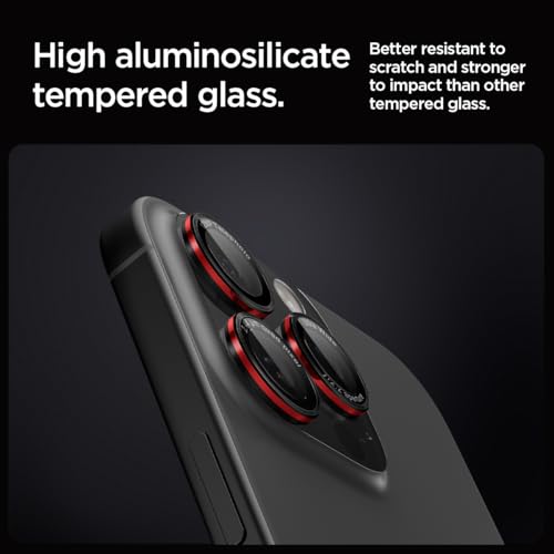 Spigen Camera Lens Protector for iPhone 16 Pro Max,16 Pro,15 Pro Max,15 Pro - color: L-Series