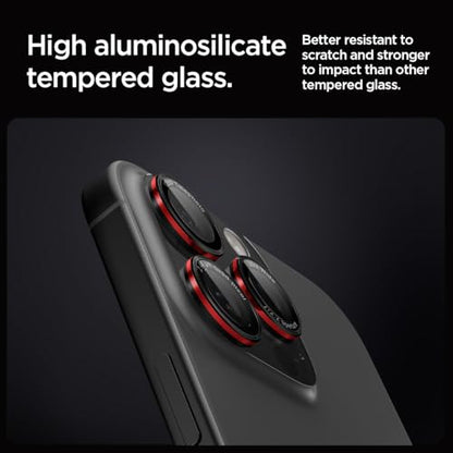 Spigen Camera Lens Protector for iPhone 16 Pro Max,16 Pro,15 Pro Max,15 Pro - color: L-Series
