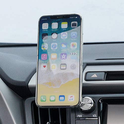 RAV4 Car Phone Holder Fit for Toyota RAV4 2018-2013 Air Vent Phone Mount Adjustable, Car Phone Cradle Fit for iPhone Samsung 4-7 Inches Smartphone - style: RAV4 13-18 Magnet