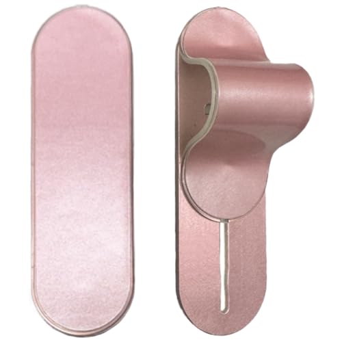 MULTI BAND Original Phone Grip, Secure Hand Strap Holder, Slim Fashionable Finger Loop Selfie Grip, Phone Stand Compatible with Most Smartphones - color: Glossy Pink