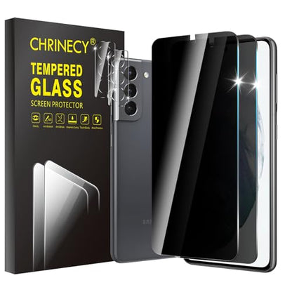 2+2 Pack Privacy Screen Protector for Samsung Galaxy S21 5G - size: Galaxy S21 2+2 Pack