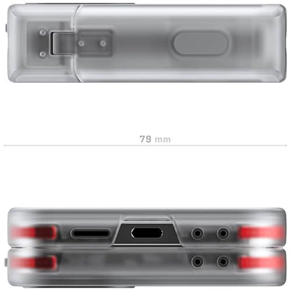 Ghostek Covert Clear Galaxy Z Flip 6 Case with Built-in Kickstand and Full Hinge Protection Shockproof Protective Phone Cover Designed for 2024 Samsung Galaxy Z Flip6 (6.7") (Clear) - color: Clear, size: Galaxy Z Flip 6