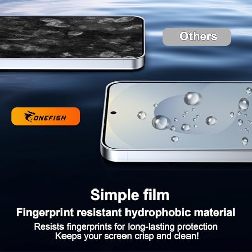 OneFish Screen Protector Compatible with Samsung Galaxy S24, HD Clear - color: HD, size: Galaxy S24