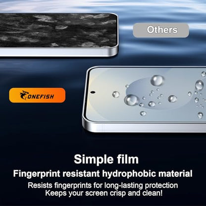 OneFish Screen Protector Compatible with Samsung Galaxy S24, HD Clear - color: HD, size: Galaxy S24